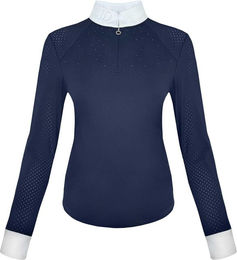 Produktbild von Turnierpolo mit langen Ärmeln Damen JD Attack Jessy