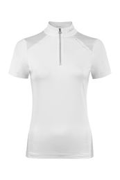 Produktbild von Turniershirt CA Cavalcomp Halfzip Damen, Kurzarm