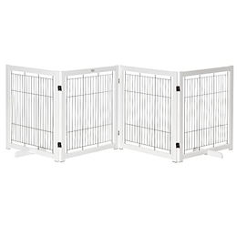 Türschutzgitter Holz Absperrgitter für Hunde – Bild 1 von 9