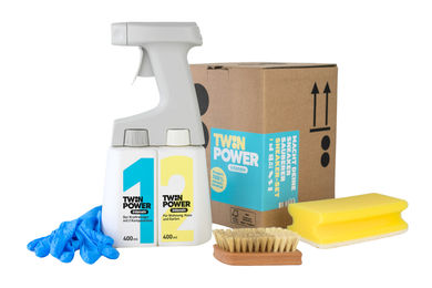 Produktbild von Twin Power intensiv Sneaker-Set 2 x 0,4L + Sprüher + Handschuhe + weiche Bürste