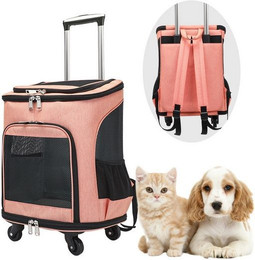 Produktbild von TWSOUL Tiertransportbox 3-in-1-Trolley für Haustiere
