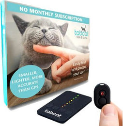 Tabcat GPS-Tracker für Katzen in Schwarz 3 x 2 x 0,9 cm – Bild 1 von 4
