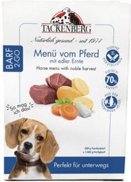 Tackenberg Barf 2 Go Menü vom Pferd mit Edler Ernte für Hunde Adult 500 g – Bild 1 von 5