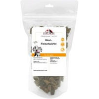 Produktbild von Tackenberg Fleischwürfel Rind Hund Monoprotein Trockenfleisch 250 g