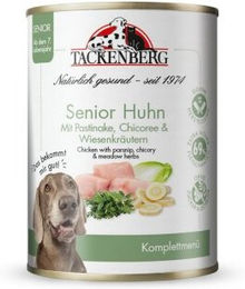 Produktbild von Tackenberg Hund Nassfutter Senior Sensitive Huhn mit Monoprotein ohne Zucker 6x400 g