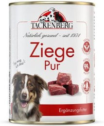 Produktbild von Tackenberg Hund Nassfutter Ziege Monoprotein ohne Farb- und Aromastoffe 6x400 g