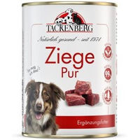Produktbild von Tackenberg Hund Nassfutter Ziege Monoprotein ohne Farb- und Aromastoffe 6x400 g