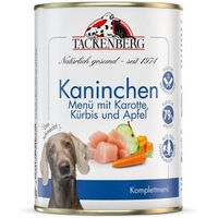 Produktbild von Tackenberg Nassfutter Hund Adult Kaninchen Sensitive Magen-Darm 6x400 g