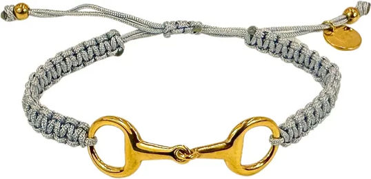 Produktbild von Taka Armband für Damen aus Edelstahl in Gold und Grau glitzerfrei 13 cm bis 23 cm