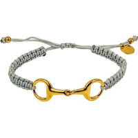 Produktbild von Taka Armband für Damen aus Edelstahl in Gold und Grau glitzerfrei 13 cm bis 23 cm