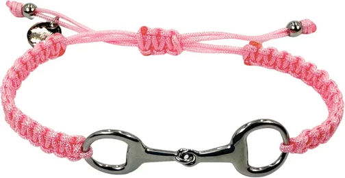 Produktbild von Taka Armband für Damen aus Edelstahl in Gold und Rosa glitzerfrei 13 cm bis 23 cm