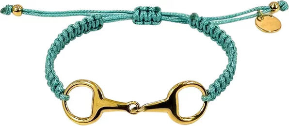 Produktbild von Taka Armband für Damen aus Edelstahl in Gold und Türkis 13 cm bis 23 cm