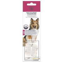 Produktbild von TAKE CARE Anti-Plaque Finger Zahnbürste aus Polyester in Weiß