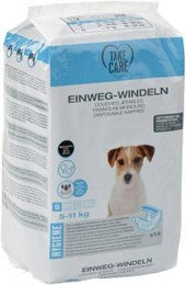 TAKE CARE Einweg-Hundewindeln für kleine Hunde Größe S – Bild 1 von 2