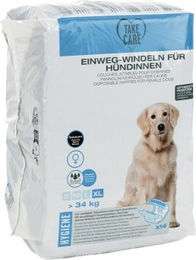 TAKE CARE Hundewindeln Einweg-Windeln XL – Bild 1 von 3