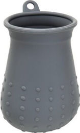 TAKE CARE Pfotenreiniger aus Silikon Grau Klein – Bild 1 von 3