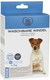 TAKE CARE Waschbare Hundewindeln S Grau Waterproof OEKO-TEX Standard 100 – Bild 1 von 3
