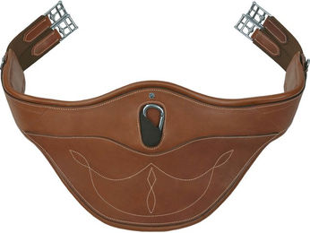 Take-Off Line SG Stollenschutzgurt für Pferde Braun 125 cm – Bild 1 von 1