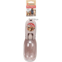 Produktbild von Takor Flamingo Tragbarer Wasserspender mit Snackbehälter in Taupe 560ml aus Kunststoff