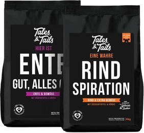 Tales and Tails Getreidefreies Trockenfutter ohne Zucker 2er Paket 8kg – Bild 1 von 1