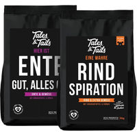 Produktbild von Tales and Tails Getreidefreies Trockenfutter ohne Zucker 2er Paket 8kg