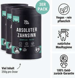 Produktbild von Tales & Tails Absoluter ZahnSinn Zahnpflege Pulver 250g
