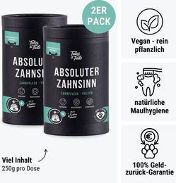 Tales & Tails Absoluter ZahnSinn Zahnpflege Pulver Nahrungsergänzung für alle Größen 250g – Bild 1 von 1