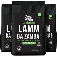Produktbild von Tales & Tails Ba Zamba Hundefutter Lamm Getreidefrei Monoprotein Junior 3x4kg