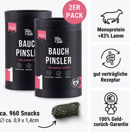 Produktbild von Tales & Tails Bauchpinsler Funktionssnack Lamm Monoprotein Sensitive