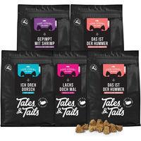 Produktbild von Tales & Tails Belohnungssnack Fischmix mit Lachs und Garnele für Hunde 350g
