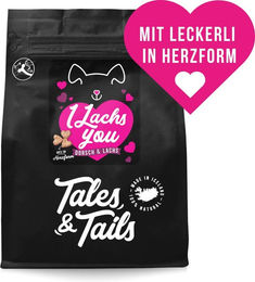 Produktbild von Tales & Tails Belohnungssnack für Hunde mit Lachs und Monoprotein