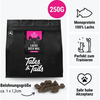 Produktbild von Tales & Tails Belohnungssnack Lachs 250g