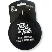 Produktbild von Tales & Tails Dosenretter aus Silikon in Schwarz für alle Größen