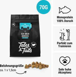 Produktbild von Tales & Tails Fisch Ich dreh Dorsch für Fische