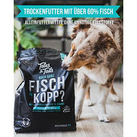Produktbild von Tales & Tails Fisch im Kopp Trockenfutter für Hunde Adult Getreidefrei Monoprotein 4x4kg