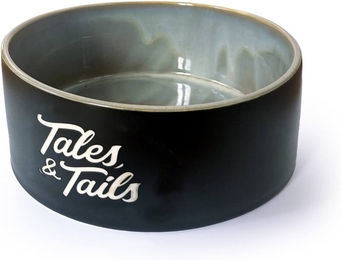 Produktbild von Tales & Tails Futternapf aus Keramik in Schwarz