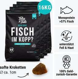 Tales&Tails Getreidefreies Hundefutter mit Forelle, Hering und Lachs ohne Zucker im Beutel – Bild 1 von 1