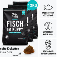 Produktbild von Tales & Tails Getreidefreies Hundefutter mit Forelle und Hering für Haut und Fell