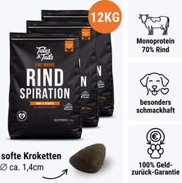 Produktbild von Tales & Tails Getreidefreies Hundefutter mit Rind