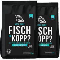 Produktbild von Tales & Tails Getreidefreies Soft Trockenfutter für Hunde mit Forelle, Hering und Lachs