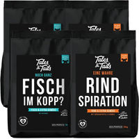 Produktbild von Tales & Tails Getreidefreies Trockenfutter Mischung Fisch Lamm Ente 2x 4kg