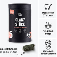 Produktbild von Tales & Tails Glanzstück Belohnungssnack Lamm Monoprotein 325g