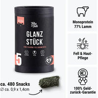 Produktbild von Tales & Tails Glanzstück Belohnungssnack Lamm Monoprotein 325g