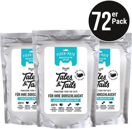 Produktbild von Tales & Tails Haut-Fell-Supplement Monoprotein Kabeljau Leckerli