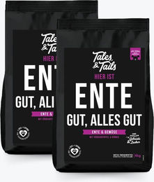 Tales & Tails Hundefutter Ente Monoprotein Getreidefrei Adult 8 kg – Bild 1 von 11