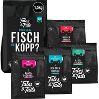 Produktbild von Tales & Tails Hundeleckerli und Kausnacks mit Fisch Lachs Kabeljau und Rotbarsch