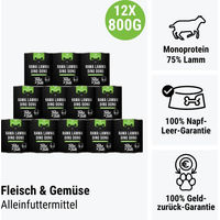 Produktbild von Tales & Tails Hypoallergenes Nassfutter Lamm Dose