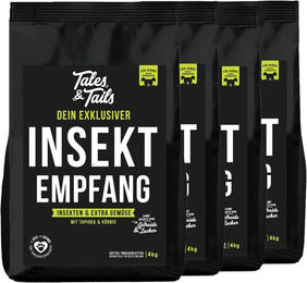 Tales & Tails InSektempfang Hundetrockenfutter Adult Getreidefrei mit Insekten 4x4kg – Bild 1 von 9
