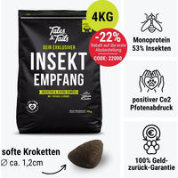Produktbild von Tales & Tails Insekten Hundefutter Sensitive Getreidefrei Kroketten