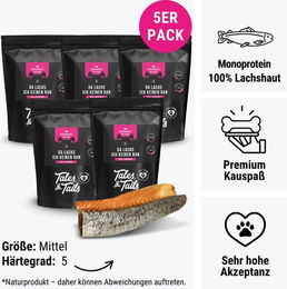 Tales & Tails Kausnack Lachs Monoprotein ohne Farb-, Aroma- und Konservierungsstoffe 500g – Bild 1 von 1